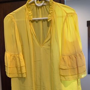 Alice + Olivia Julius tier sleeve tunic